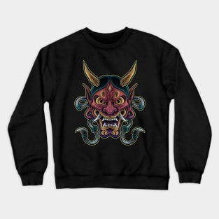 Demon Mask Crewneck Sweatshirt